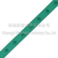 鬆緊帶矽膠止滑加工,透明圓點滴膠加工